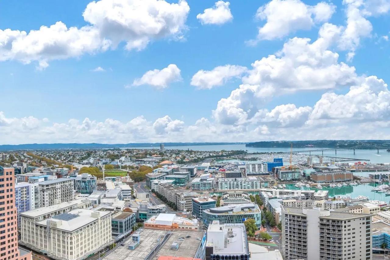 Appartamento Amazing Harbour, Skytower And Rangitoto Views Auckland Esterno foto
