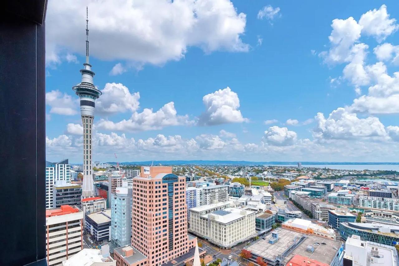 Appartamento Amazing Harbour, Skytower And Rangitoto Views Auckland Esterno foto