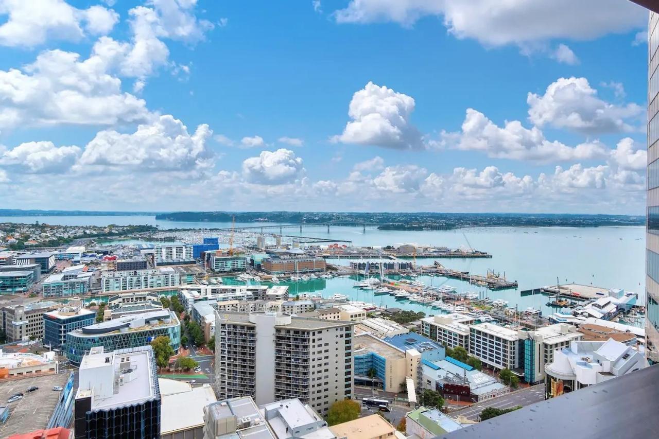 Appartamento Amazing Harbour, Skytower And Rangitoto Views Auckland Esterno foto