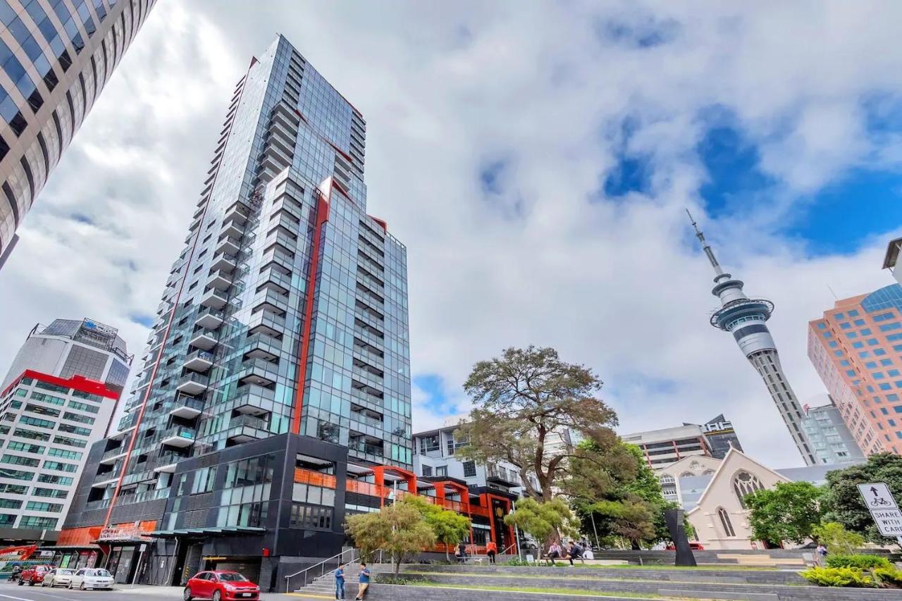 Appartamento Amazing Harbour, Skytower And Rangitoto Views Auckland Esterno foto