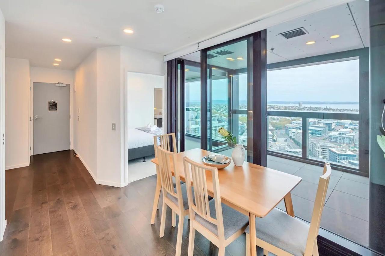 Appartamento Amazing Harbour, Skytower And Rangitoto Views Auckland Esterno foto